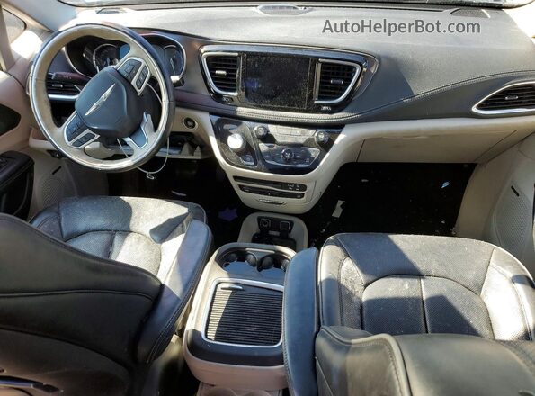 2C4RC1N76JR359466 2018 CHRYSLER PACIFICA Blue წინა პანელის ხედი