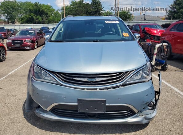 2C4RC1N77HR798122 2017 CHRYSLER PACIFICA Blue Front view