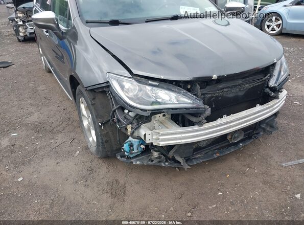 2C4RC1N77JR339663 2018 CHRYSLER PACIFICA Gray წინა ხედი