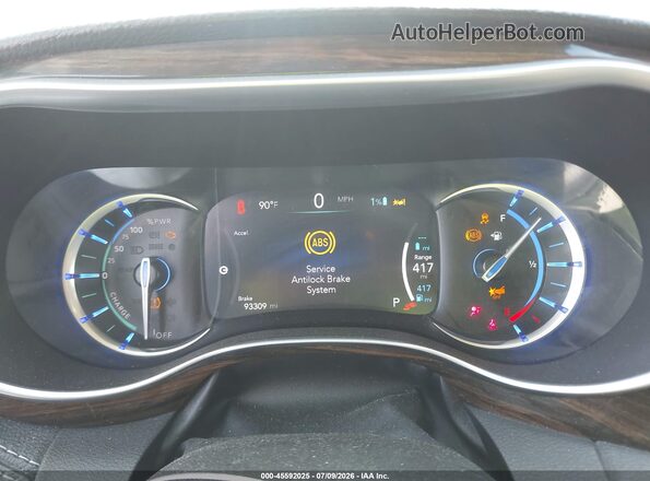 2C4RC1S72MR510697 2021 CHRYSLER PACIFICA Black Widok tylnych siedzeń