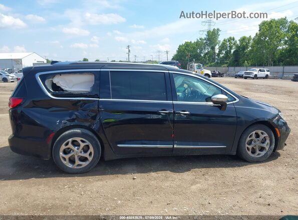 2C4RC1S72MR510697 2021 CHRYSLER PACIFICA Black Widok wnętrza z tyłu