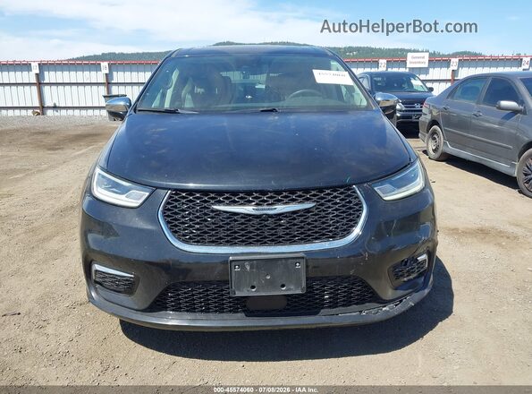 2C4RC1S72PR614367 2023 CHRYSLER PACIFICA Черный Вид щитка приборов