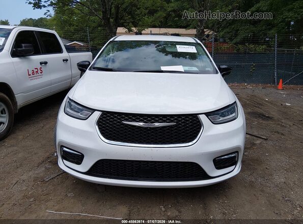 2C4RC1S74RR118344 2024 CHRYSLER PACIFICA White Vista del cuadro de instrumentos