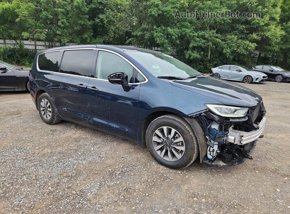 2C4RC1S74RR178124 2024 CHRYSLER PACIFICA Синий Передняя правая четверть