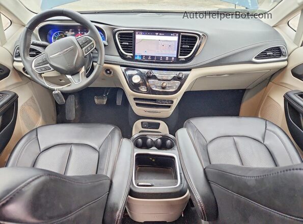 2C4RC1S74RR178124 2024 CHRYSLER PACIFICA Синий Вид панели приборов