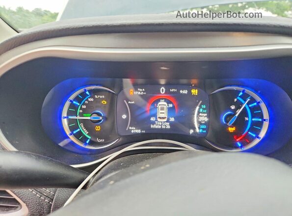 2C4RC1S74RR178124 2024 CHRYSLER PACIFICA Синий Вид щитка приборов
