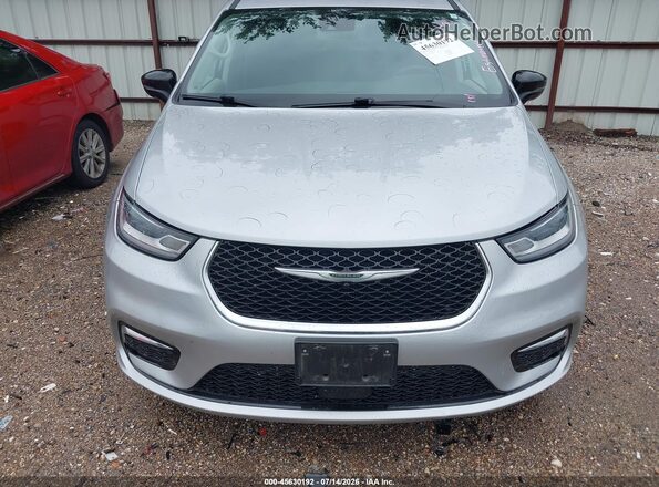 2C4RC1S74RR185221 2024 CHRYSLER PACIFICA Silver Вид щитка приладів