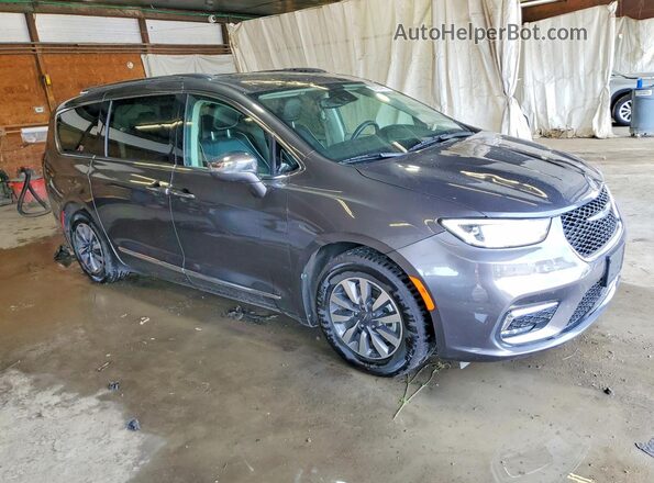 2C4RC1S75MR590481 2021 CHRYSLER PACIFICA Серый Передняя правая четверть