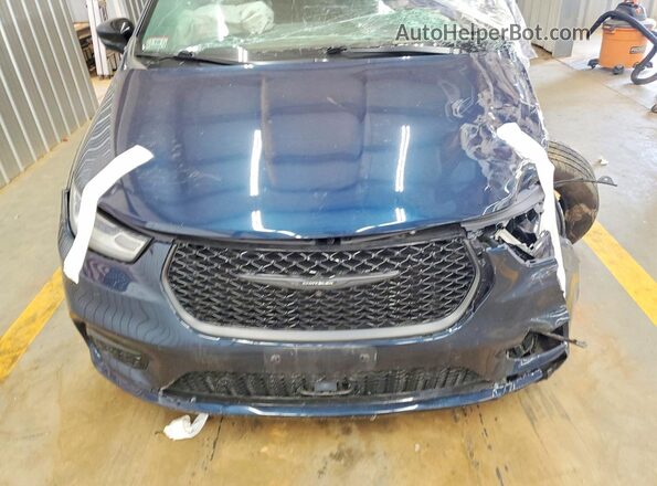 2C4RC1S75RR102735 2024 CHRYSLER PACIFICA Синий Вид задней части салона