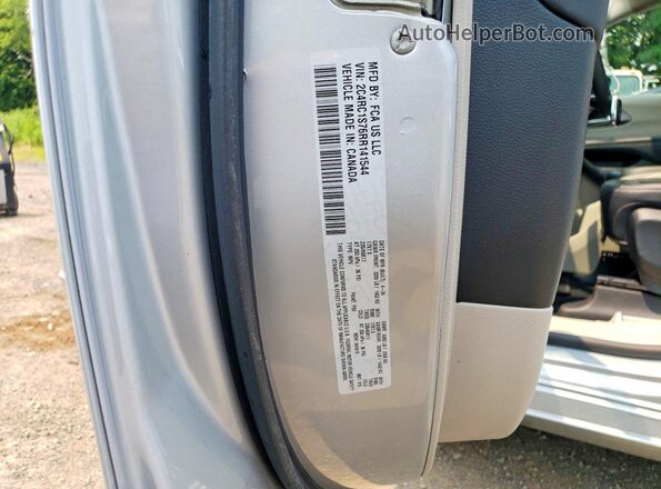 2C4RC1S76RR141544 2024 CHRYSLER PACIFICA Серебряный Вид наклейки с VIN-кодом