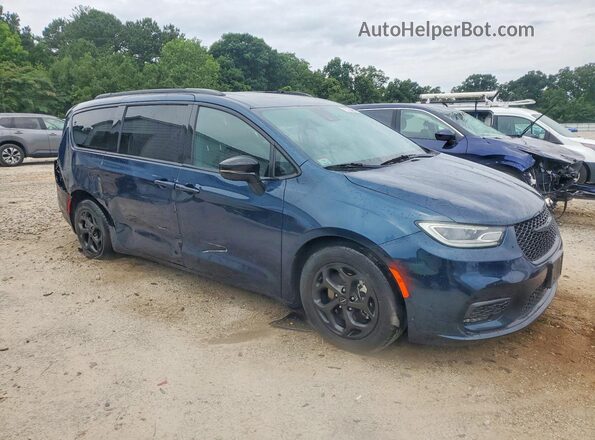 2C4RC1S78RR102731 2024 CHRYSLER PACIFICA Синий Передняя правая четверть
