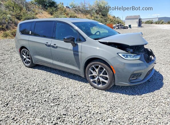2C4RC1S79PR562817 2023 CHRYSLER PACIFICA Gray Przód prawy