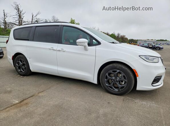 2C4RC1S7XMR568850 2021 CHRYSLER PACIFICA Белый Передняя правая четверть