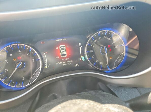 2C4RC3BG7TR223155 2026 CHRYSLER PACIFICA Blue ხელსაწყოთა პანელის ხედი