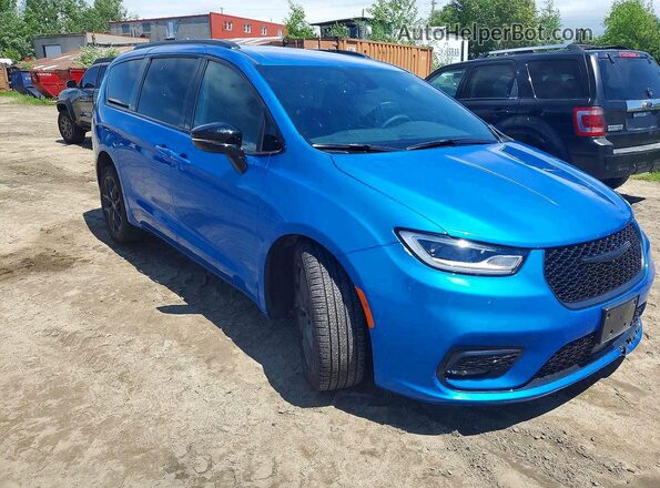2C4RC3BG7TR223155 2026 CHRYSLER PACIFICA Blue წინა მარჯვენა
