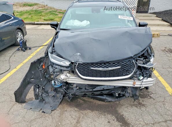 2C4RC3BG8MR518539 2021 CHRYSLER PACIFICA Черный Вид спереди