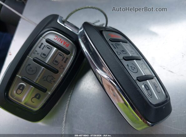 2C4RC3GG0NR221078 2022 CHRYSLER PACIFICA Black Widok deski rozdzielczej