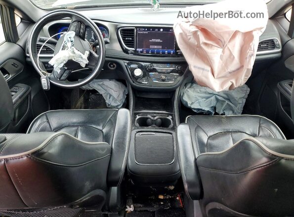 2C4RC3GG1MR536857 2021 CHRYSLER PACIFICA Black წინა პანელის ხედი