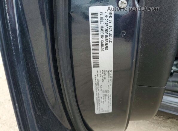 2C4RC3GG1MR536857 2021 CHRYSLER PACIFICA Black ძრავის განყოფილების ხედი