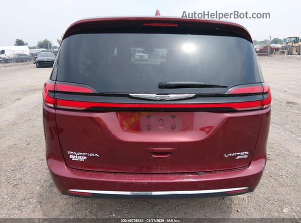 2C4RC3GG1MR545249 2021 CHRYSLER PACIFICA Burgundy 