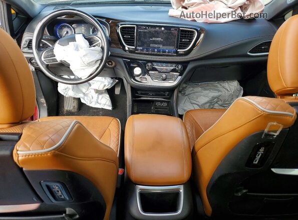 2C4RC3PG1MR502384 2021 CHRYSLER PACIFICA Burgundy წინა პანელის ხედი