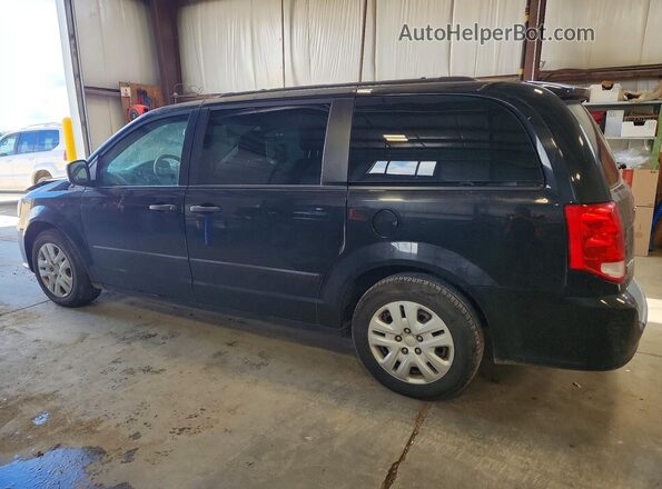 2C4RDGBG0HR871335 2017 DODGE GRAND Black Trasero izquierdo