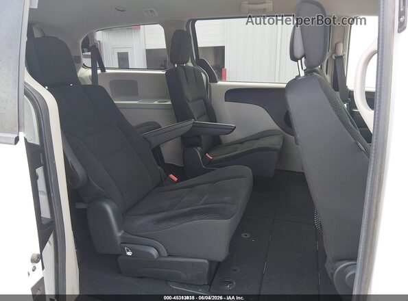 2C4RDGBG0JR254863 2018 DODGE GRAND CARAVAN White VIN კოდის სტიკერის ხედი