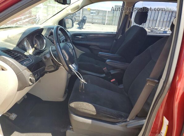2C4RDGBG1GR220777 2016 DODGE GRAND Темно-бордовый Вид салона спереди
