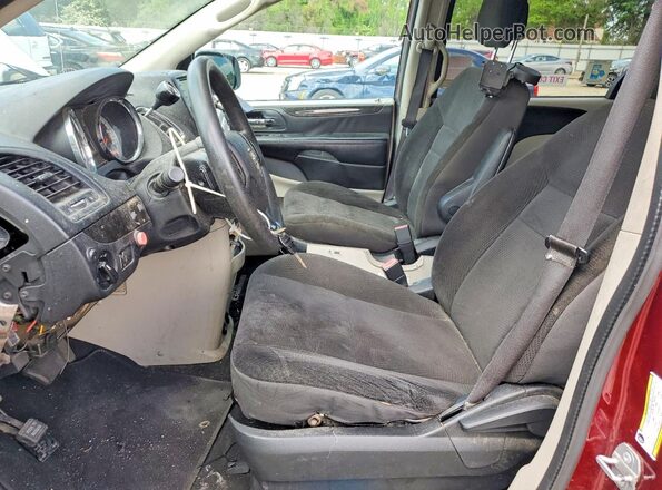 2C4RDGBG1JR138782 2018 DODGE GRAND Двухцветный Вид салона спереди