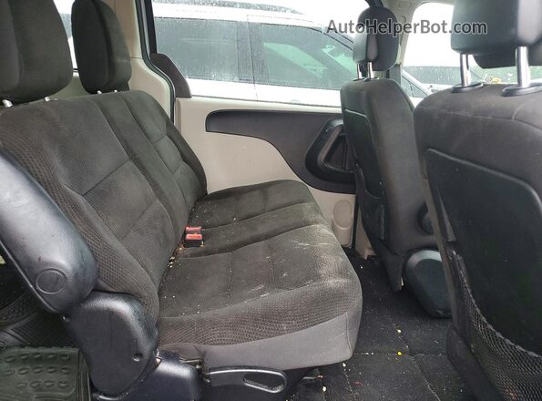 2C4RDGBG2JR137351 2018 DODGE GRAND Silver Вид задньої частини салону