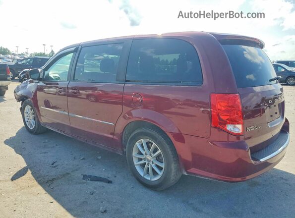 2C4RDGBG2LR239395 2020 DODGE GRAND Maroon უკანა მარცხენა