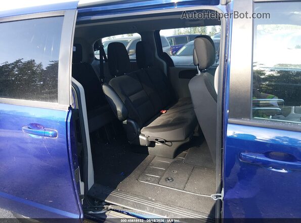 2C4RDGBG3JR296525 2018 DODGE GRAND CARAVAN Blue VIN sticker view