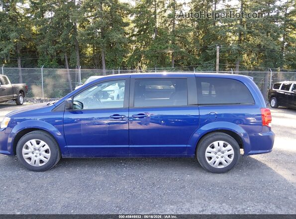 2C4RDGBG3JR296525 2018 DODGE GRAND CARAVAN Blue 360 interior view