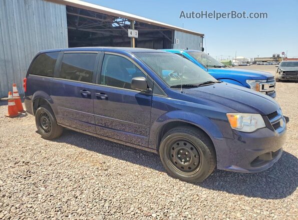 2C4RDGBG7GR130372 2016 DODGE GRAND Синий Передняя правая четверть