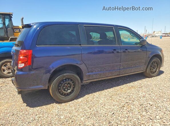 2C4RDGBG7GR130372 2016 DODGE GRAND Синий Задняя правая четверть