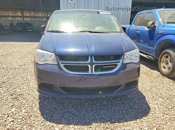 2C4RDGBG7GR130372 2016 DODGE GRAND Синий Вид спереди