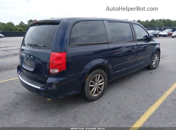 2C4RDGBG7GR236806 2016 DODGE GRAND CARAVAN Blue Rear right