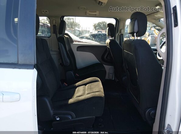 2C4RDGBG7GR321516 2016 DODGE GRAND CARAVAN White Widok naklejki z numerem VIN