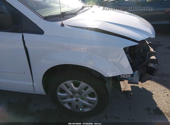 2C4RDGBG7GR321516 2016 DODGE GRAND CARAVAN White Widok wnętrza z tyłu