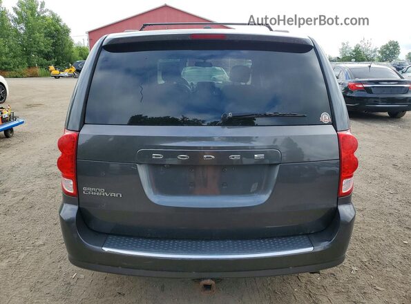 2C4RDGBG7GR348571 2016 DODGE CARAVAN Gray უკანა ხედი