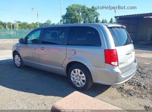 2C4RDGBG7JR254875 2018 DODGE GRAND CARAVAN Gray Trasero izquierdo