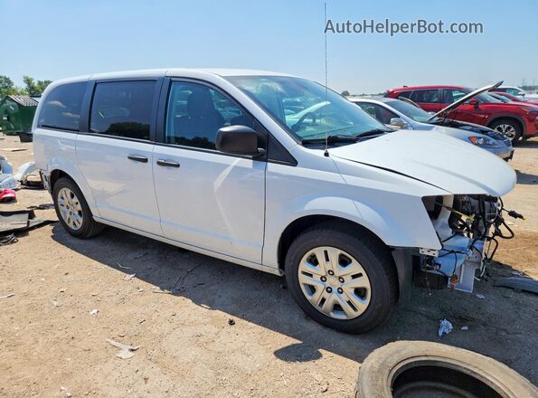 2C4RDGBG9LR183956 2020 DODGE GRAND Белый Передняя правая четверть