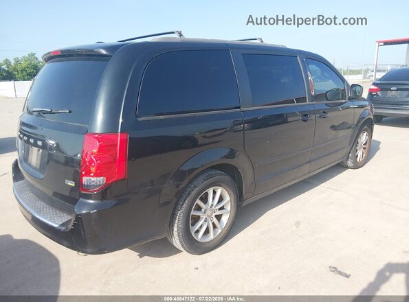 2C4RDGCG0GR179458 2016 DODGE GRAND CARAVAN Черный Задняя правая четверть