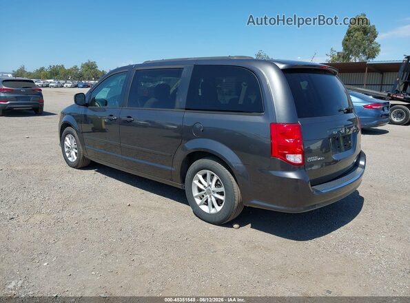 2C4RDGCG0GR347258 2016 DODGE GRAND CARAVAN Gray Trasero izquierdo
