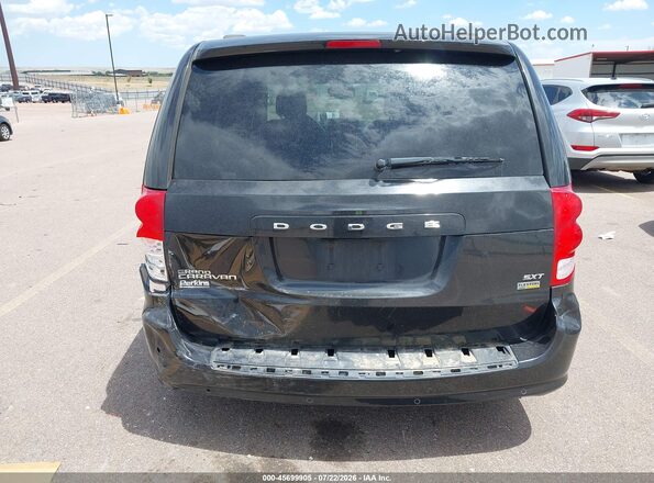 2C4RDGCG0GR347907 2016 DODGE GRAND CARAVAN Black Вид спереду