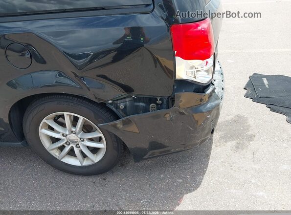 2C4RDGCG0GR347907 2016 DODGE GRAND CARAVAN Black Вид щитка приладів