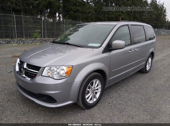 2C4RDGCG0GR374833 2016 DODGE GRAND CARAVAN Silver Front left