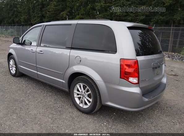 2C4RDGCG0GR374833 2016 DODGE GRAND CARAVAN Silver Rear left