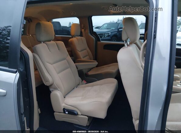 2C4RDGCG0GR374833 2016 DODGE GRAND CARAVAN Silver VIN sticker view