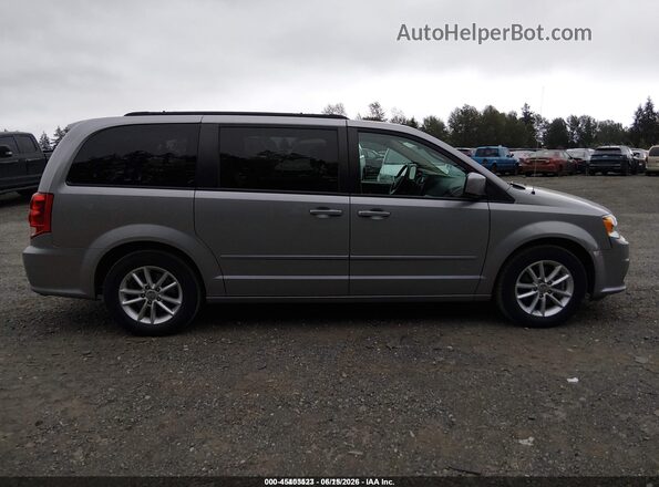 2C4RDGCG0GR374833 2016 DODGE GRAND CARAVAN Silver Rear interior view